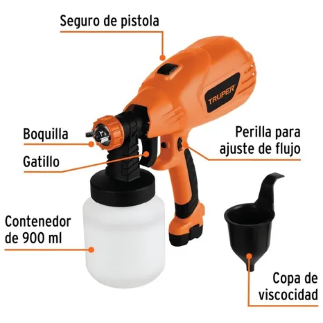 Miniatura 2 de PISTOLA DE PINTURA ELÉCTRICA